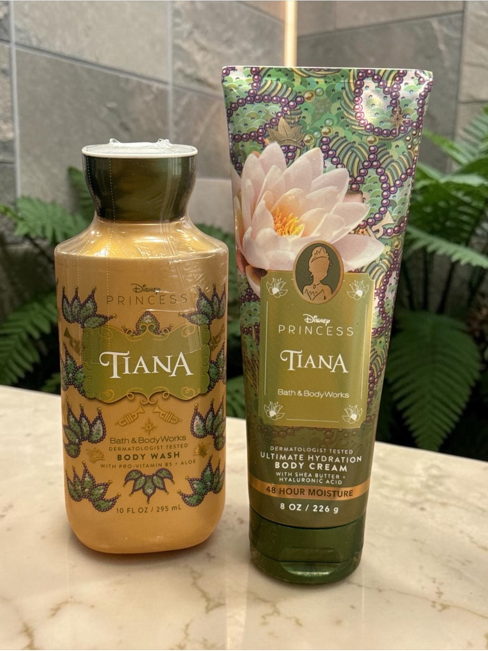NWT Bath & Body Works Tiana Body Wash & Body Cream
